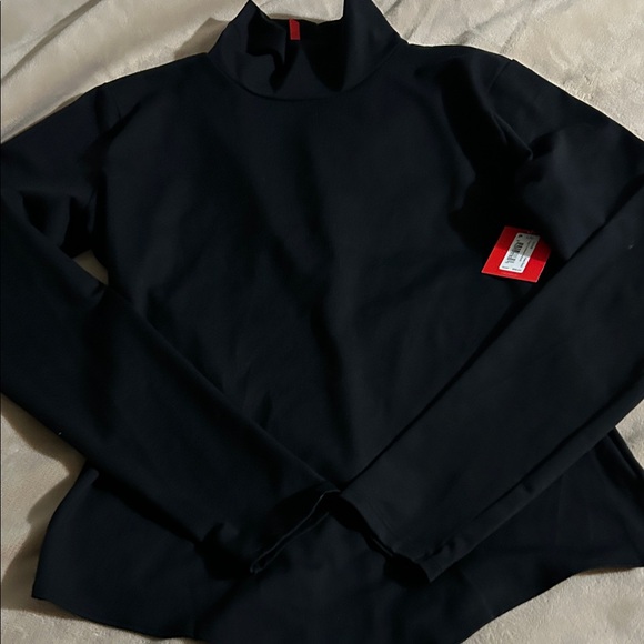 SPANX Midnight Black Turtleneck Bodysuit - Picture 3 of 5